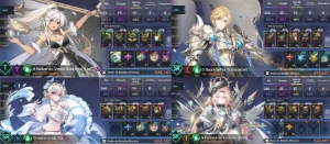 VConta Grand Chase Mobile + Elesis S e Arme S + Trajes