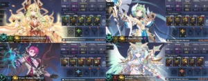 VConta Grand Chase Mobile + Elesis S e Arme S + Trajes