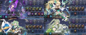 VConta Grand Chase Mobile + Elesis S e Arme S + Trajes