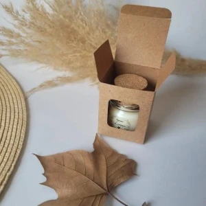 Lembrancinha Mini Vela Perfumada Batizado com Caixa 40g