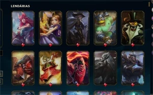 Conta Nivel 414 , Diamante IV, 488 Skins - League of Legends LOL