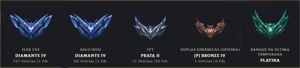 Conta Nivel 414 , Diamante IV, 488 Skins - League of Legends LOL