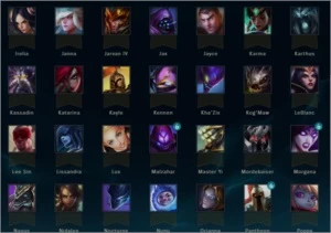CONTA UNRANKED 90 CAMPEÕES/SKINS RARAS BARATA - League of Legends LOL