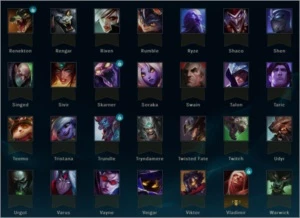 CONTA UNRANKED 90 CAMPEÕES/SKINS RARAS BARATA - League of Legends LOL