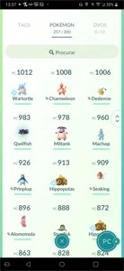 Conta Pokémon