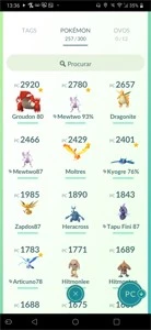 Conta Pokémon