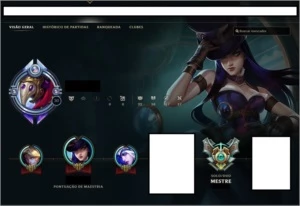 Conta LOL Mestre All Champs - League of Legends