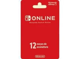 NINTENDO SWITCH ONLINE 12 MESES BRASIL - Gift Cards