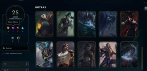 PLATINA III 25 SKINS - League of Legends LOL