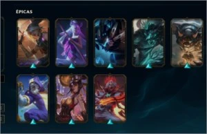 PLATINA III 25 SKINS - League of Legends LOL
