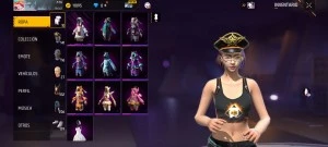 Conta free fire feminina.