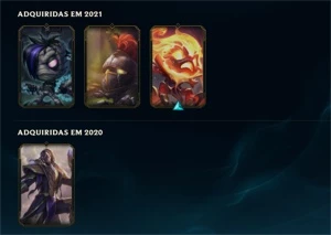Conta Mestre 60% win rate, 7 vitorias pro GM - League of Legends LOL
