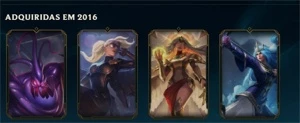 Conta Mestre 60% win rate, 7 vitorias pro GM - League of Legends LOL