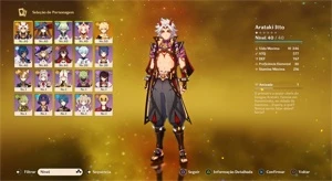 GENSHIN IMPACT AR 39 COM ITTO E MONA