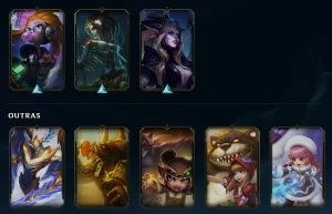 Conta League of Legends Full Acesso - 151 Champs e 111 Skins LOL