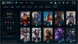 Conta lol 236 skins - League of Legends