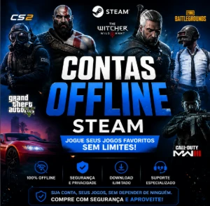 Contas Steam Offline – Jogue os Melhores Lançamentos - Outros