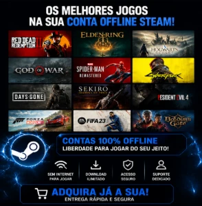 Contas Steam Offline – Jogue os Melhores Lançamentos - Outros