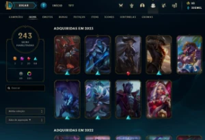 Conta League Of Legends HIgh Elo LOL