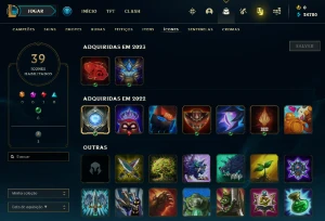Conta PLATINA 4 | 68% Win - Lol (League Of Legends) Elomoon