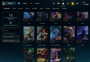 Conta PLATINA 4 | 68% Win - Lol (League Of Legends) Elomoon