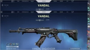 CONTA DE VALORANT COM SKIN SAQUEADORA