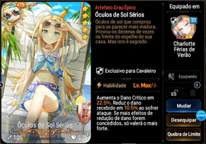 Epic Seven - Charlote de praia - Corre que tá de graça!!! - Outros