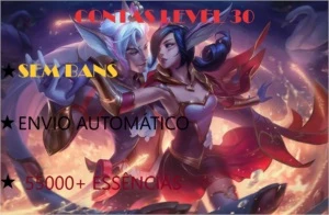 CONTAS SMURF LVL 30 UNRANKED - League of Legends LOL