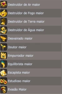 Vendo Todos os Troféus maior  do jogo HELIOBOROS - Dofus