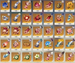 GENSHIN IMPACT CONTA QIQI + ALBEDO AR54 SERVIDOR:NA