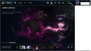 CONTA RARA LVL 329 286 SKINS LOL - League of Legends