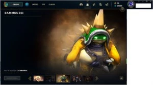 CONTA RARA LVL 329 286 SKINS LOL - League of Legends