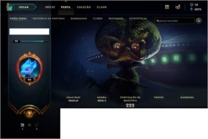 CONTA LOL SKIN'S, BORDA OURO, BORA PARA SMURF - League of Legends
