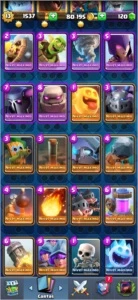 Conta Clash Royale nivel 13