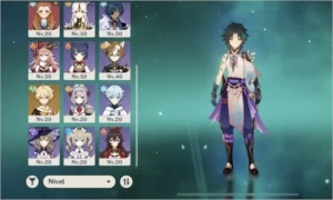 Ar43. Xiao + jade, kazuha + arma do passe, albedo e mais - Genshin Impact