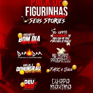 Pack Figurinhas Pra Stories Instagram // +500 Figs - Redes Sociais