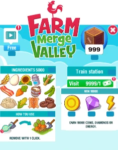 Farm Merge Valley Extensão Vip