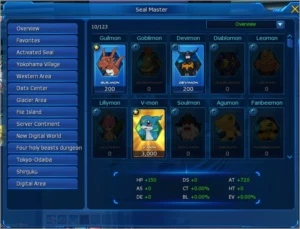 Conta GDMO servidor Beelzemon - COM GEHENNA - Digimon Masters Online