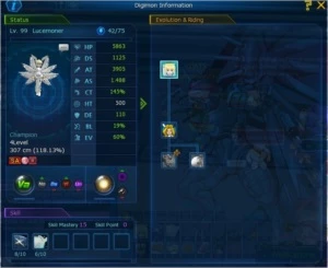 Conta GDMO servidor Beelzemon - COM GEHENNA - Digimon Masters Online