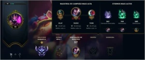 Conta lol diamante ex grão mestre - League of Legends