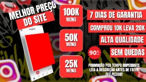 [PROMOÇÃO] Views Instagram Alta Qualidade + Brinde de Views