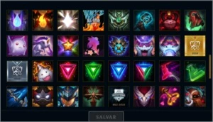CONTA DIAMANTE SEM BORDA - League of Legends LOL