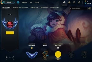 Conta D1 soloq - email não verificado/mmr alto - League of Legends LOL