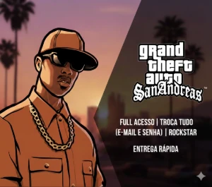Gta San Andreas | Full Acesso | Troca Tudo (E-Mail E Senha)