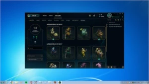 CONTA DE LOL - LEVEL 100 - 77 SKINS- FALTANDO APENAS 1 CHAMP - League of Legends