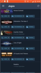 Conta na steam