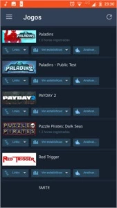 Conta na steam