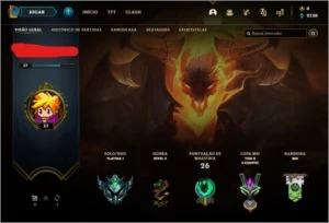 Conta Platina I ganhando 28 de PDL - League of Legends LOL