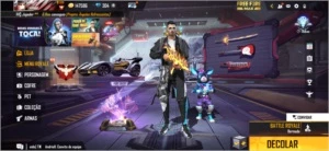 Conta gemada free fire