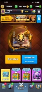 Conta Clash royale podendo negociar